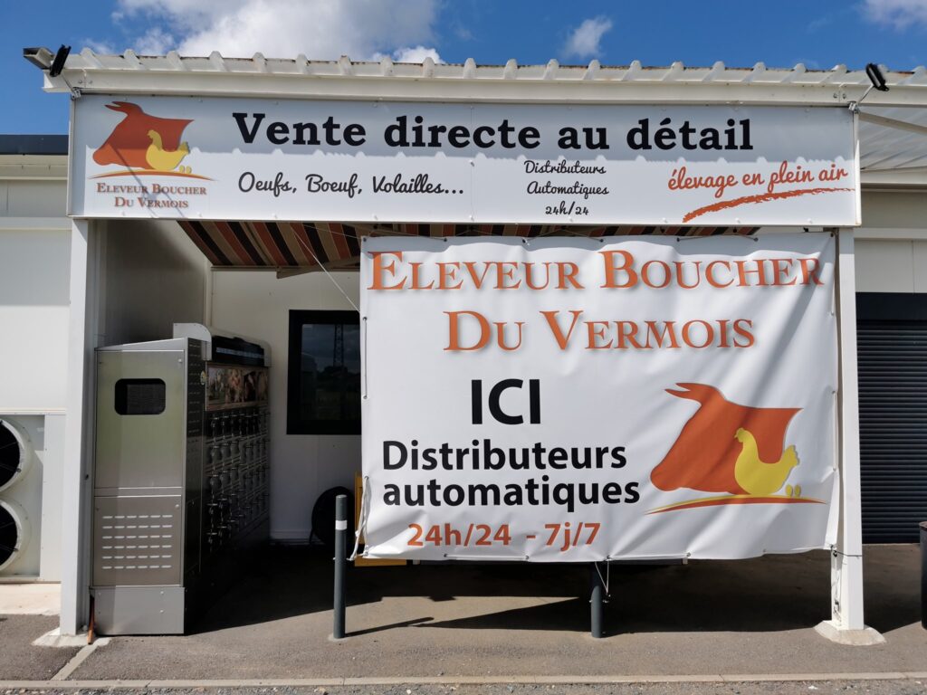 Distributeurs automatiques Eleveur Boucher du Vermois vue d'ensemble